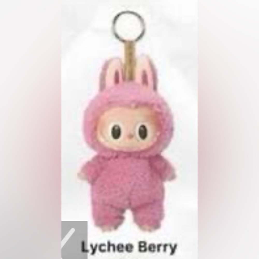 Authentic Labubu Exciting Macaron - Unopened Lychee Berry